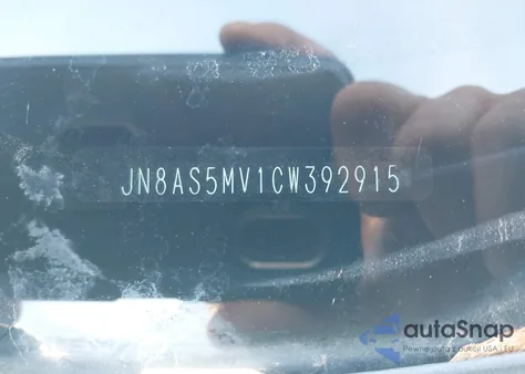 2012 Nissan Rogue Sv from USA, damaged, VIN JN8AS5MV1CW392915